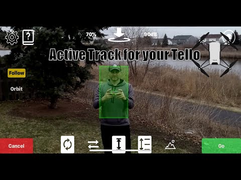Upgrade your Tello with Follow me and Active track. - The Tellome App