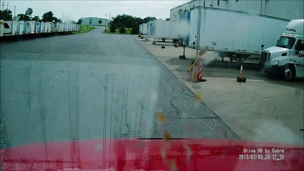 ups straight truck backing incident at Ledvance Versailles, KY