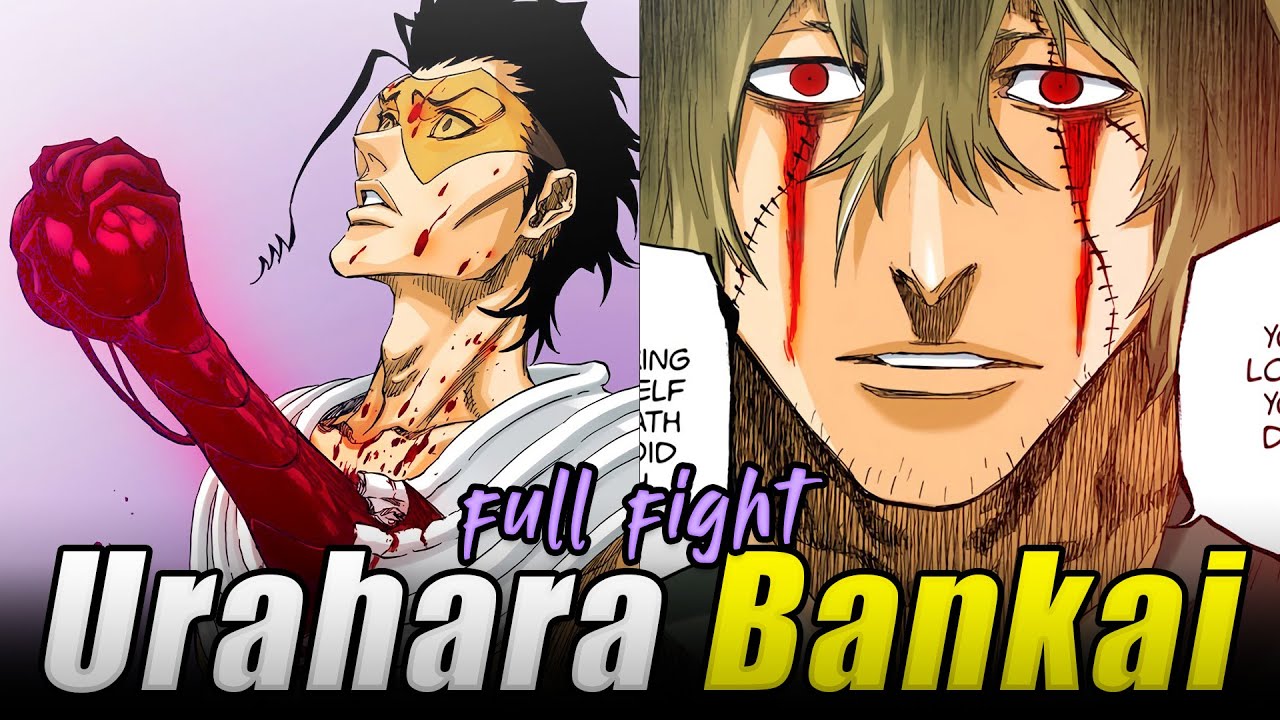 Urahara Bankai vs Askin - Full Fight (Bleach Color Manga)