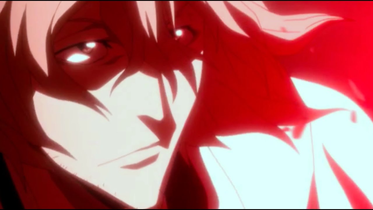 Urahara Kisuke styling while using Benihime to save Soifon.