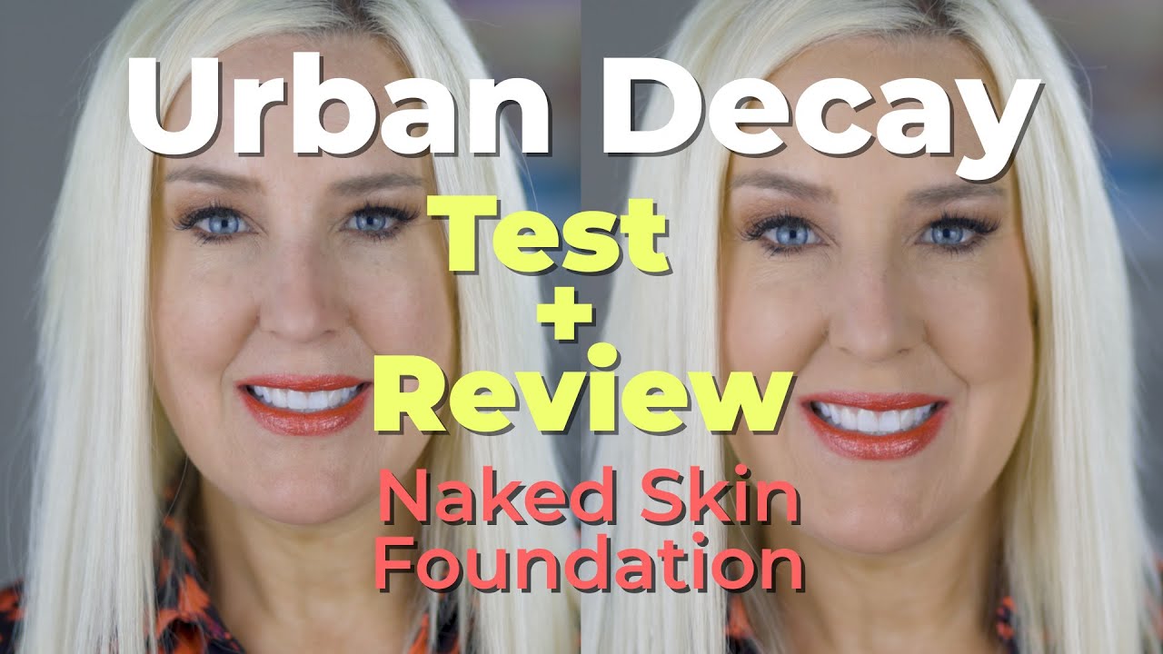 URBAN DECAY NAKED SKIN FOUNDATION Test and Review