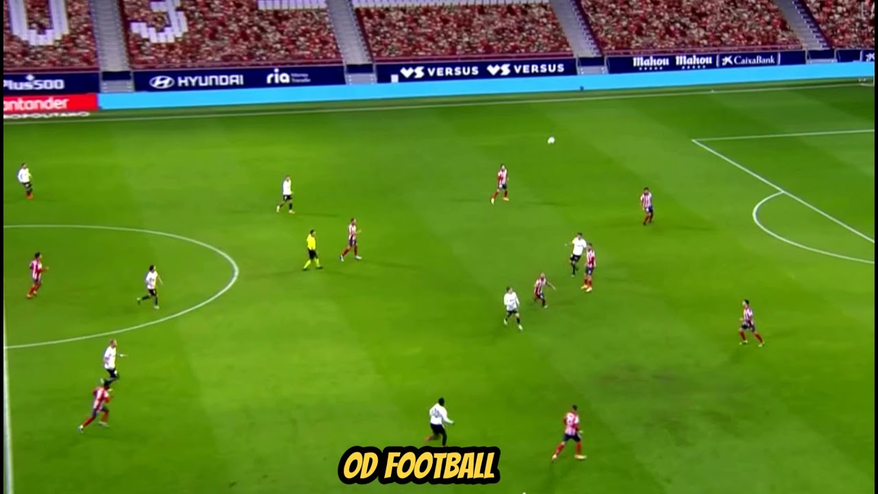 UROŠ RAČIĆ great goal vs atletico madrid