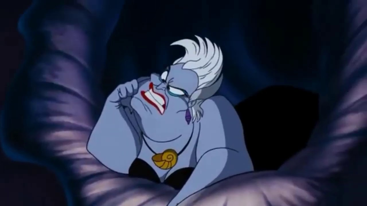 Ursula transforms into Vanessa, The Littel Mermaid