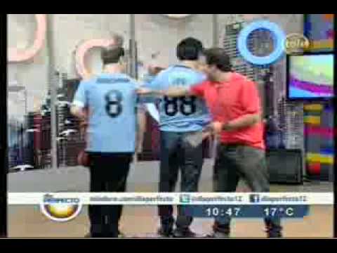 Uruguayan TV station Teledoce interviews IGUDESMAN & JOO