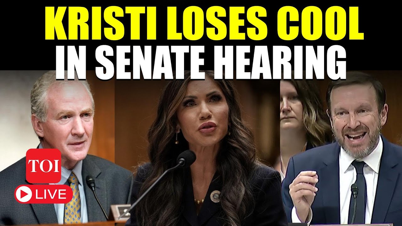 US Senate Fight LIVE | Kristi Noem Screams 'I'm DEAD SERIOUS' At Democrats, Loses Cool