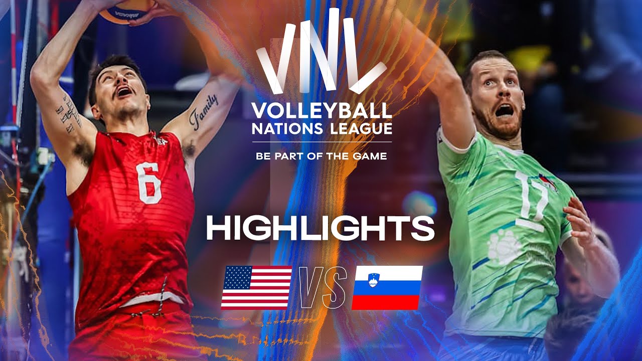 USA 🇺🇸 vs. Slovenia 🇸🇮 - Highlights | Week 1 | Men's VNL 2025