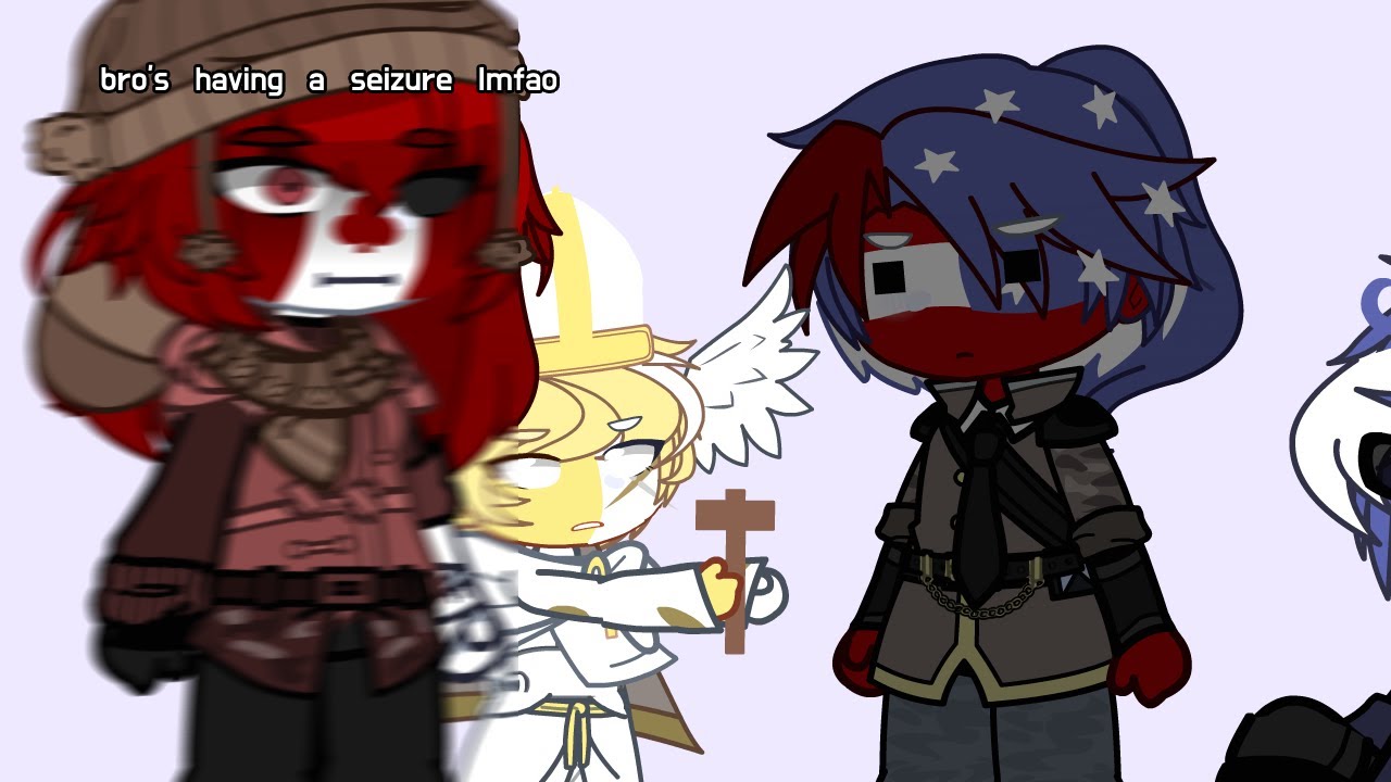 USA is possessed lmao || Gacha x Countryhumans ||