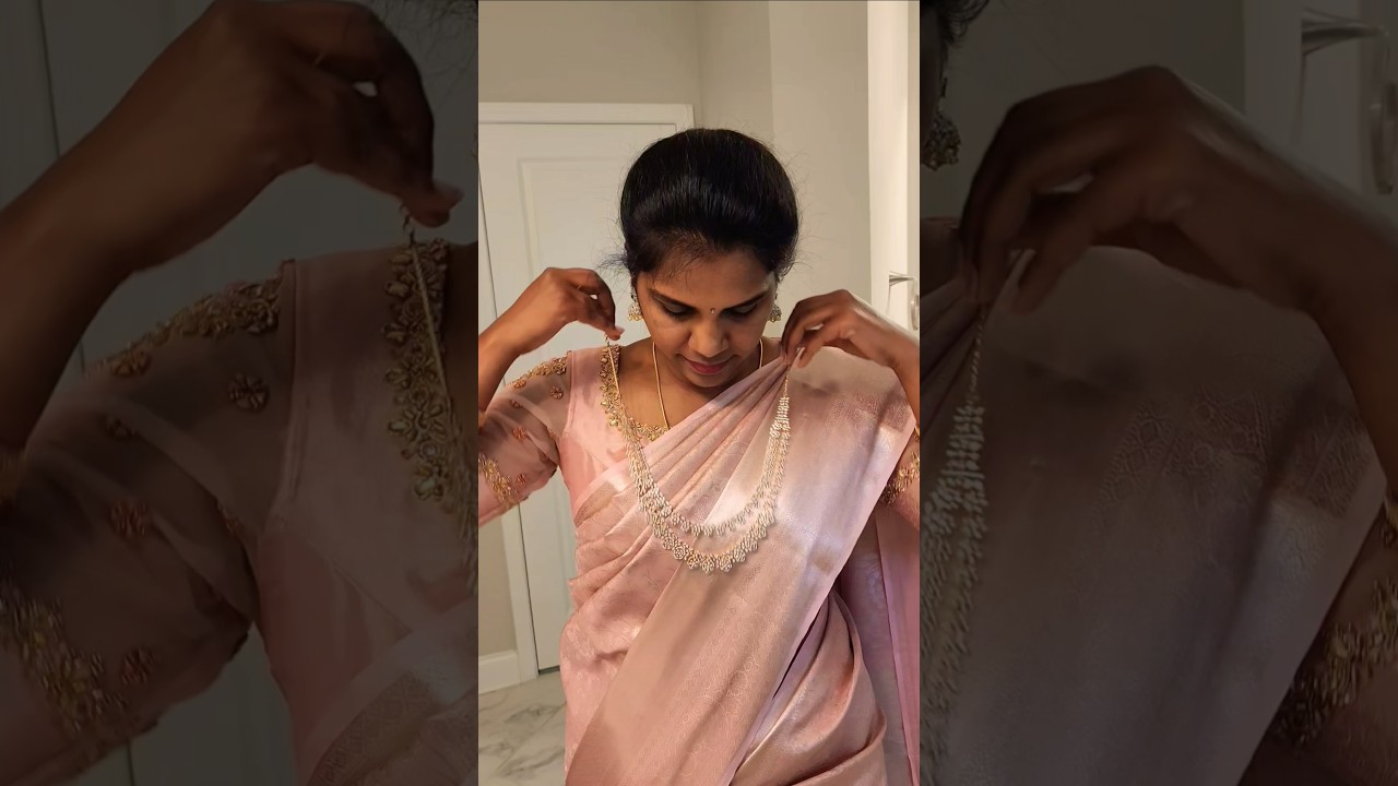✨️USA Vlog 82 | இந்த Saree ₹2000.00 தாங்க🥰 worth it or not?   #shorts #grwm #marriage #saree #love