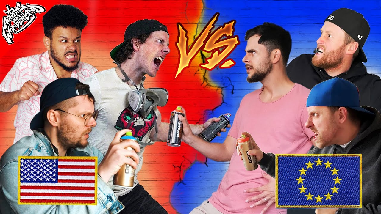 USA vs EU - Ultimate 10 Day MURAL Battle! (Ep.2)