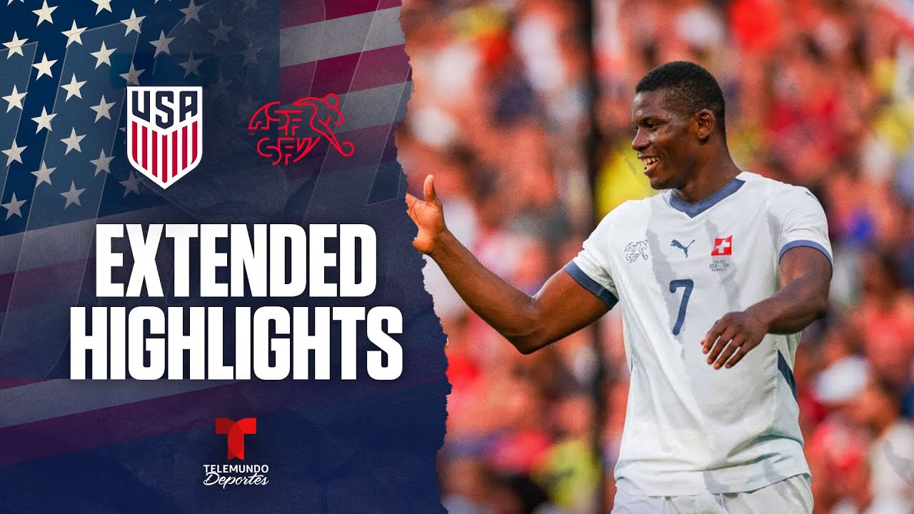 USA vs. Suiza | Highlights US Soccer | USMNT | Telemundo Deportes