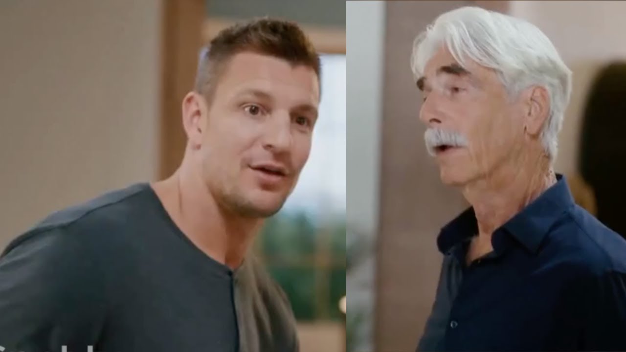 USAA Commercial 2024 Sam Elliott and Rob Gronkowski Ad Family Photo Review