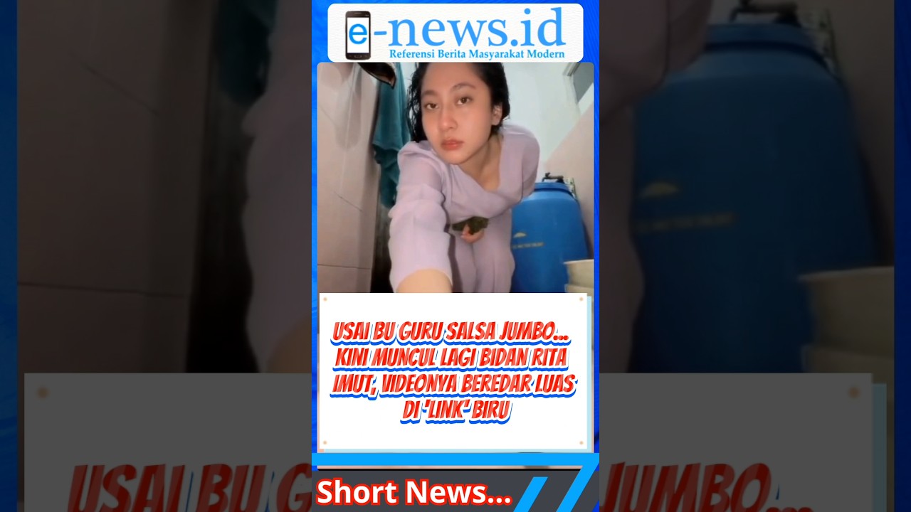 Usai Bu Guru Salsa Jumbo... Kini Muncul Lagi Bidan Rita Imut, Videonya Beredar Luas di 'Link' Biru
