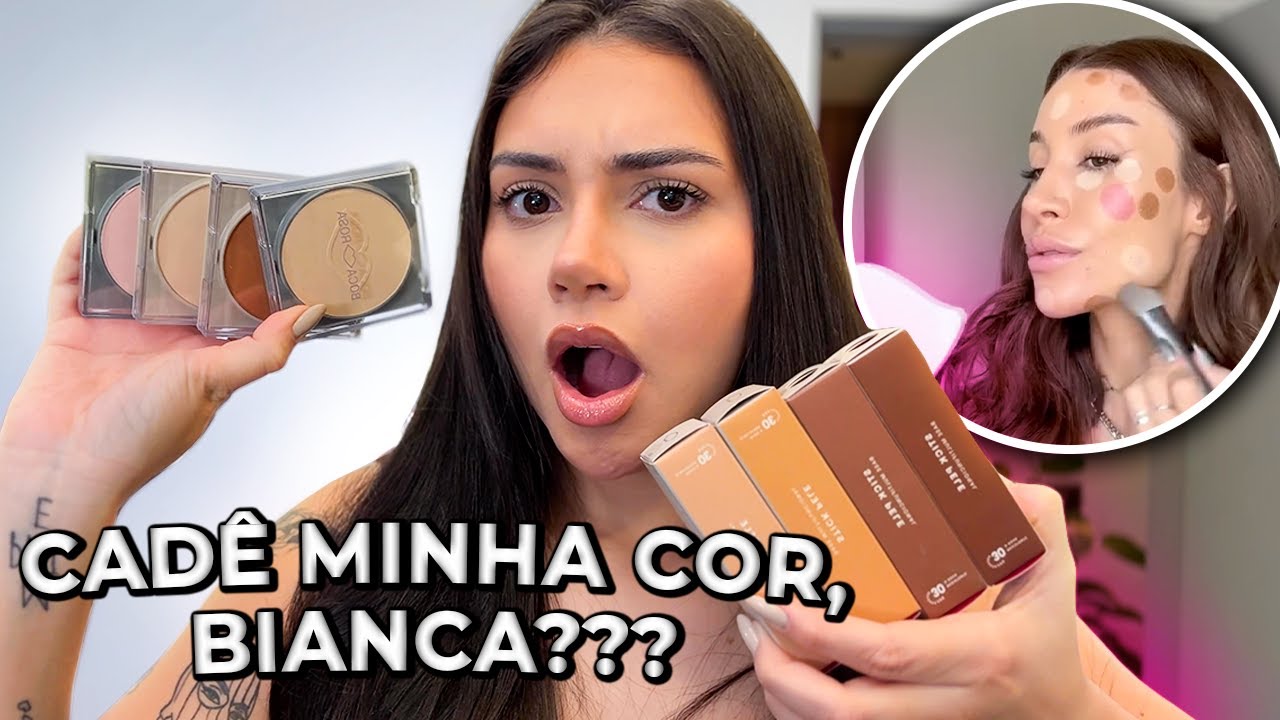 USANDO TODAS AS MAKES DA BOCA ROSA! FICOU BOM?