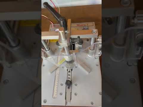 Used Alfamacchine Minigraf 3 Pneumatic Frame Joiner for Sale