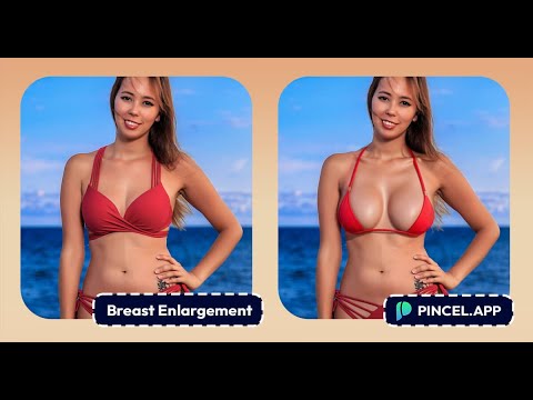 Using AI for Photo Breast Enlargement