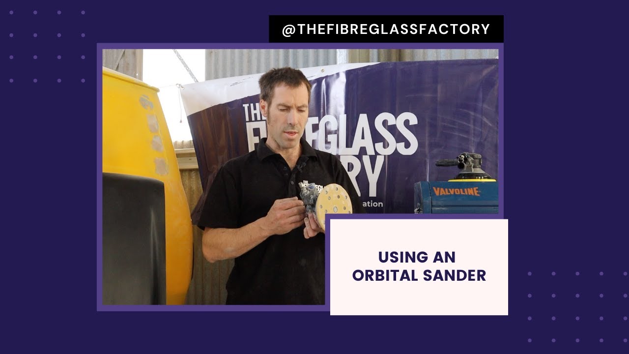Using an Orbital Sander