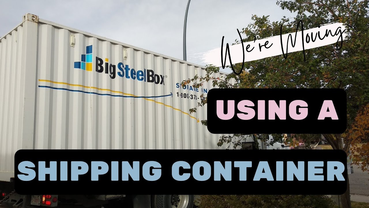 Using @BigSteelBoxTV Shipping Containers to Move our Large Family to the Country