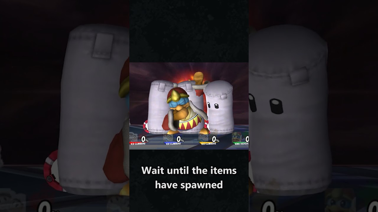 Using Dedede's Final Smash Crashes Super Smash Bros. Brawl