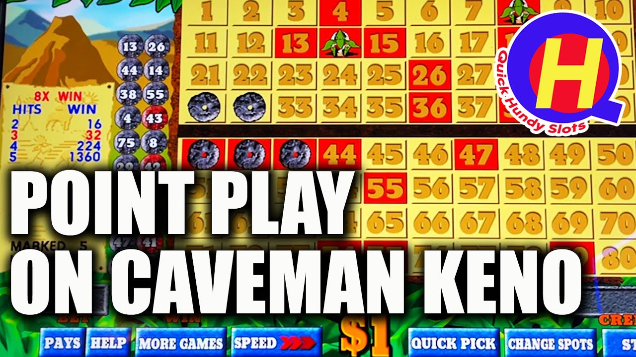 Using Point Play on Caveman KENO at Wynn Las Vegas!