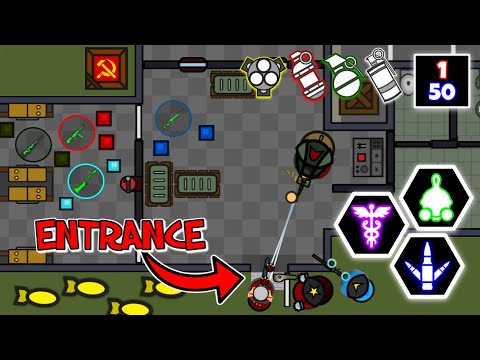 Using POLICE as a FORT || Lone Survivr Compilation Pt. 3 || Surviv.io