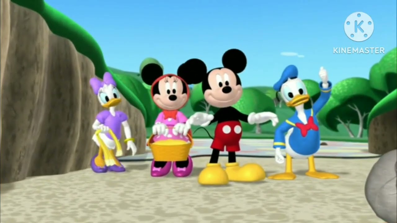 Using The Mouseketools In Minnie Red Riding Hood