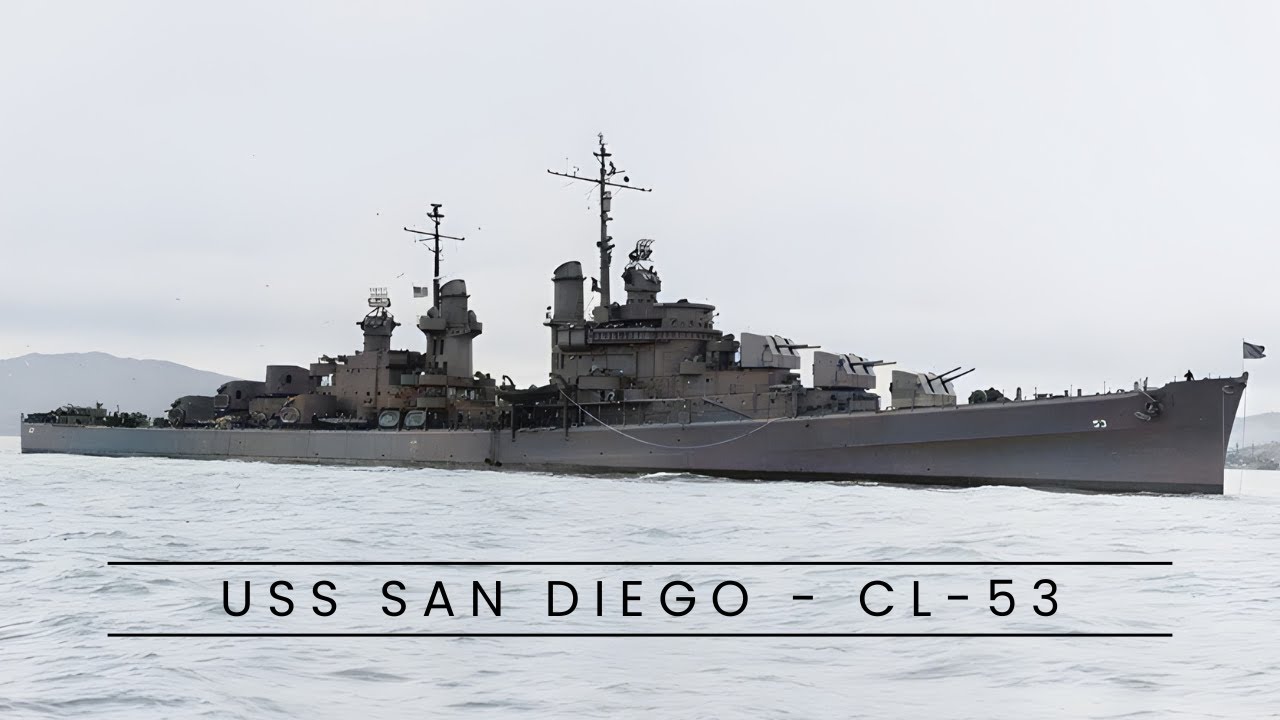USS San Diego CL-53 (Cruiser)