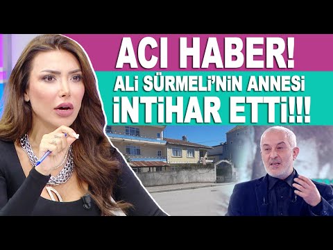 Usta oyuncu Ali Sürmeli'nin annesi  Akçe Sürmeli intihar etti!