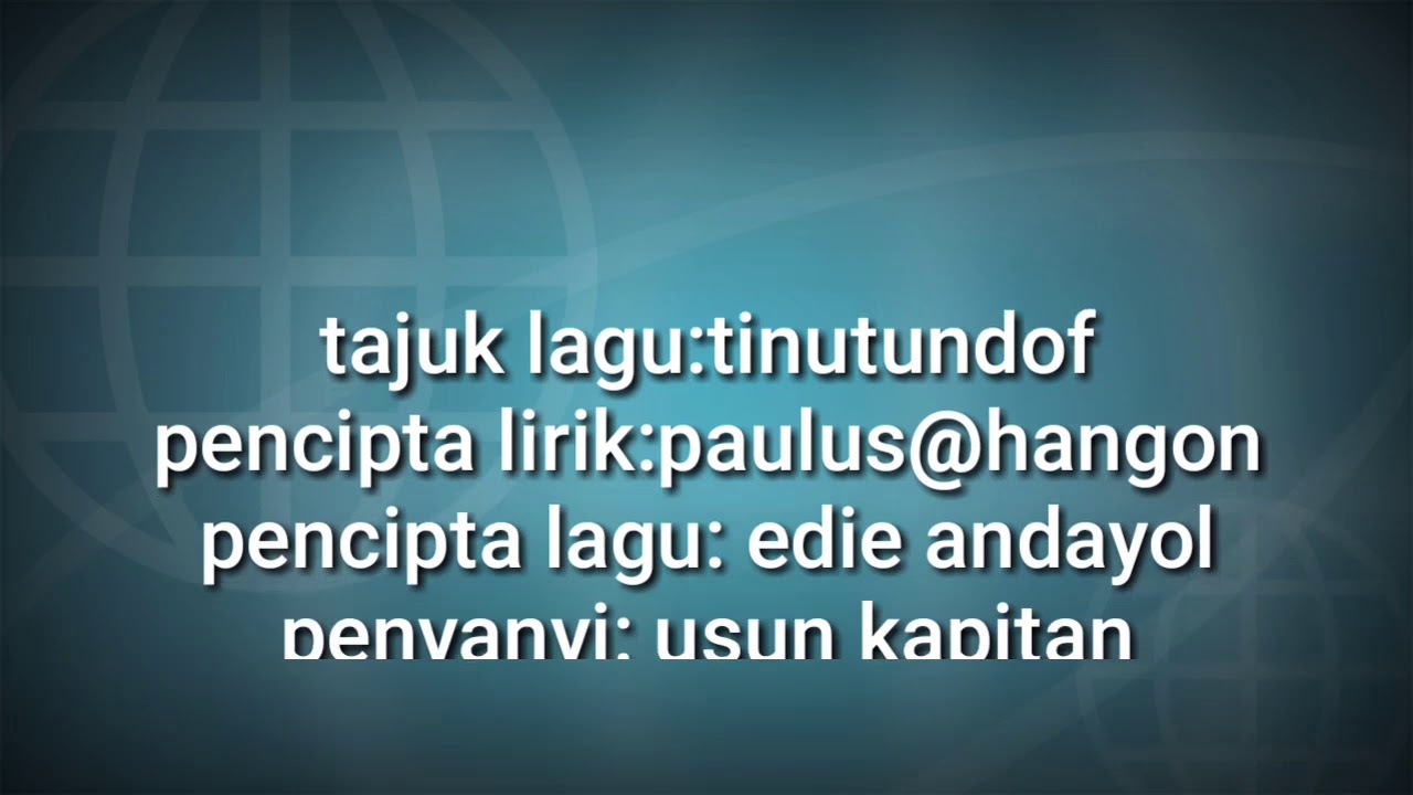 Usun kapitan-tinutundof