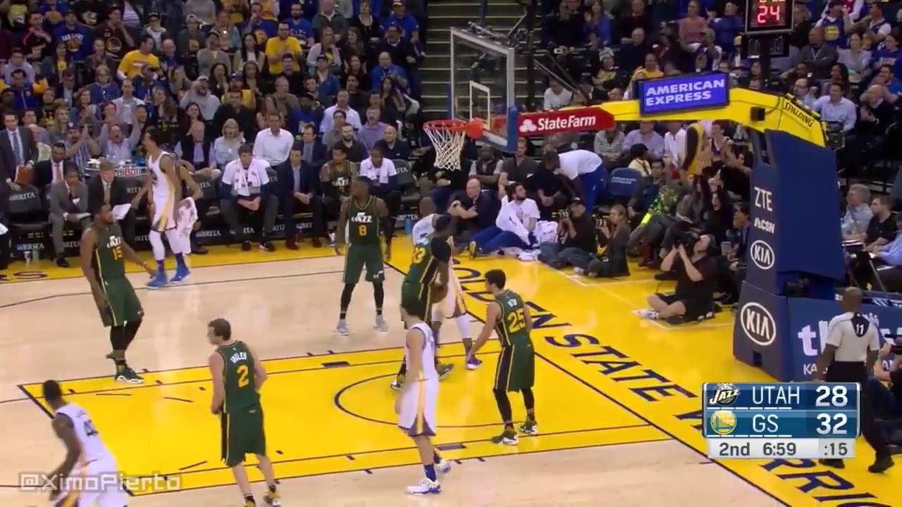 Utah Jazz vs Golden State Warriors - Full Game Highlights | March 9, 2016 | NBA 2015-16 Season