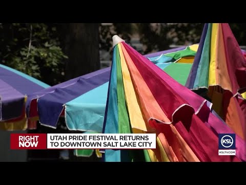 Utah Pride Festival returns to downtown Salt Lake City