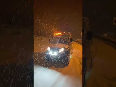 Utv U Force 550 Gece Çekimi | #utv #snow #night
