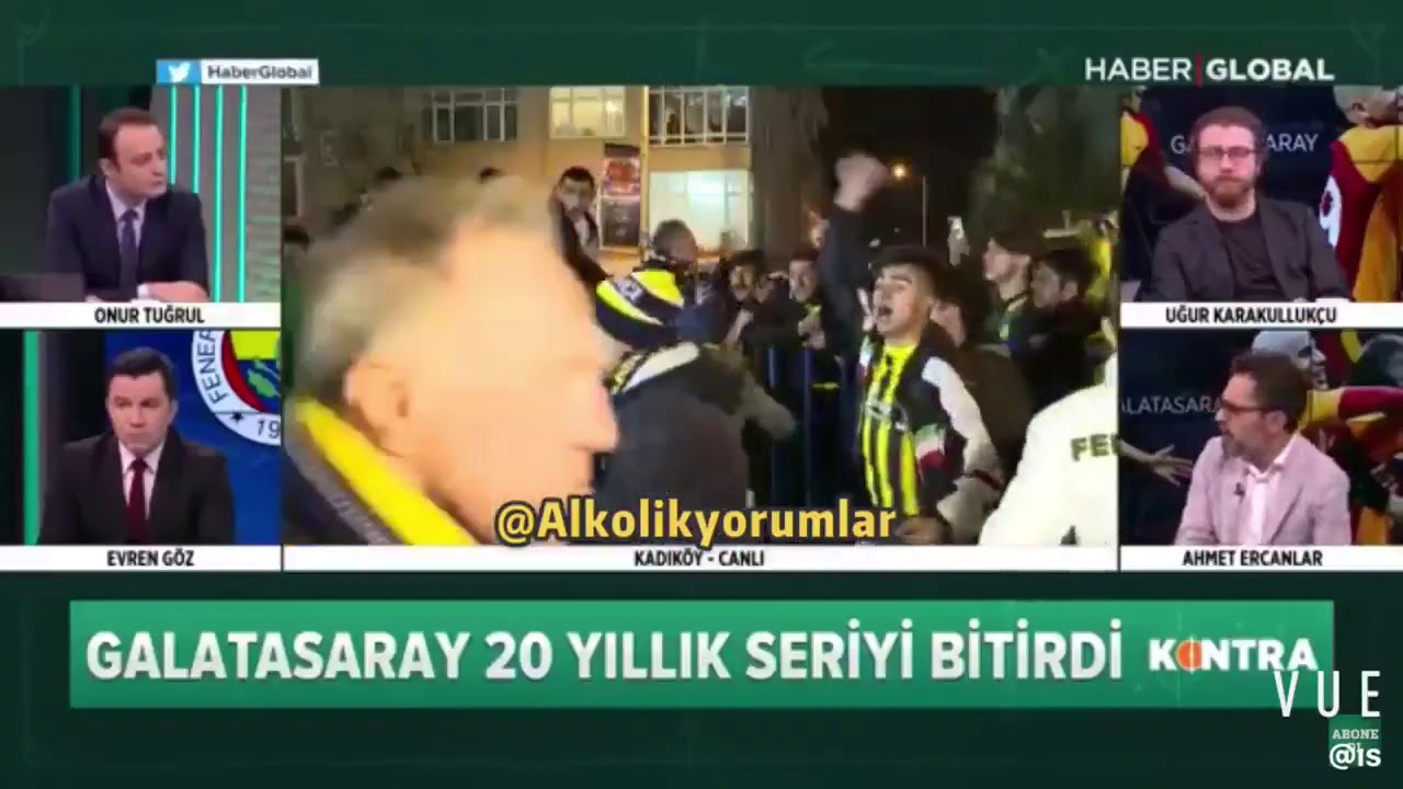 Uğur Karakullukçu ,Ahmet Ercanlar'ı Yorumlarıyla Tokat Manyağı Yaptı (Fenerbahçe-Galatasaray Maçı)