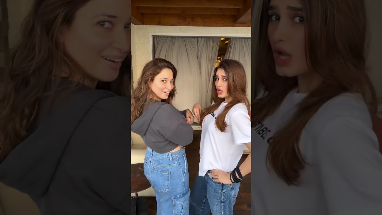 Uyi Aama Uui amma | Raveena Tandon Daughter Rasha Thadani Dance With Tamanna Bhatia #RashaThadani