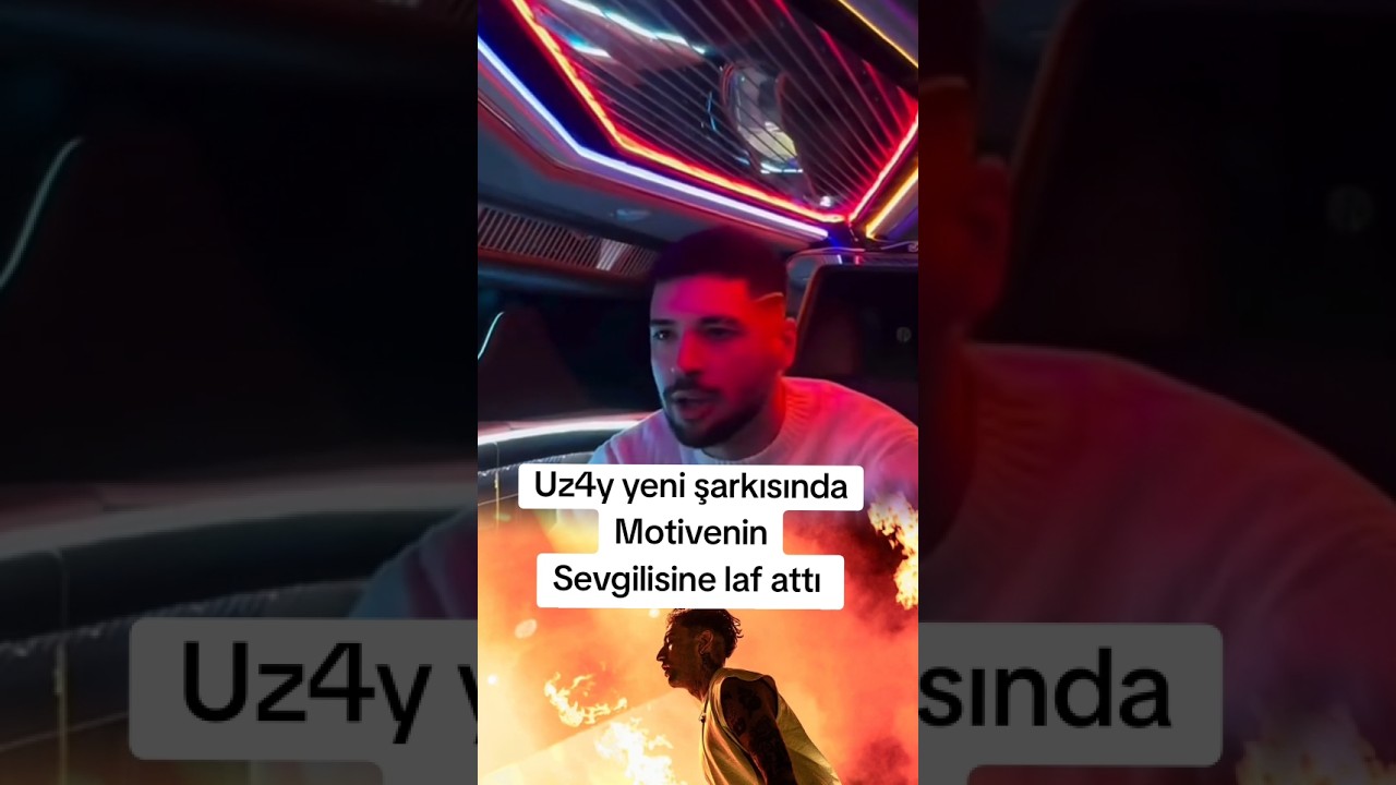 Uzay yeni şarkısında Motive'nin sevgilisine laf atıyor #shortsvideo #rap #türkçerap #motive #uzay