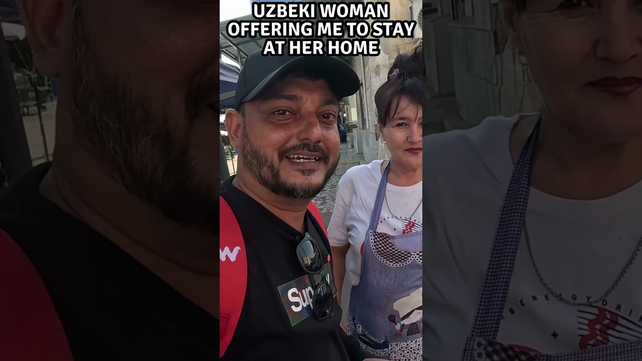 Uzbeki 🇺🇿 Women offering me to stay at Her House #uzbekistan women #stay #offer tashkent #vlog #help