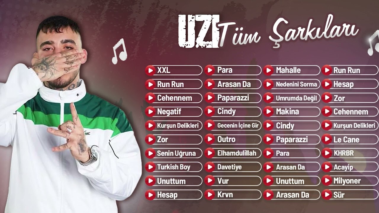 Uzi Tüm Şarkılar 1 Saatlik versiyon