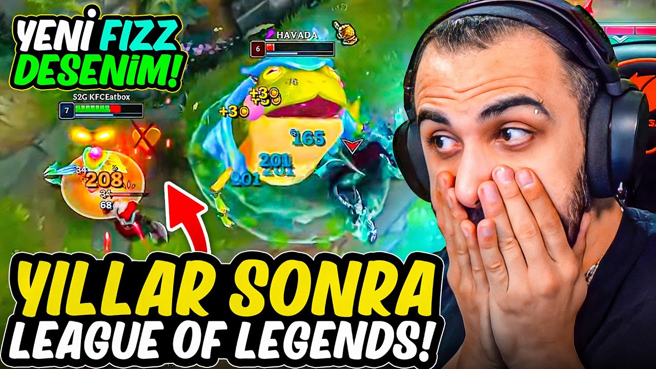 UZUN ZAMAN SONRA EKİPLE LEAGUE OF LEGENDS! YENİ FİZZ DESENİM?! @AhmetCanDündar | Barış Can