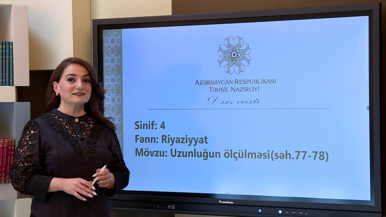Uzunluğun ölçülməsi. (səh.77-78) / IV sinif Riyaziyyat / Vəfa Məmmədova