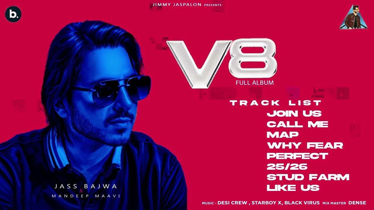 V8 Full Album (Jukebox) - Jass Bajwa, Mandeep Maavi | Punjabi Songs 2025