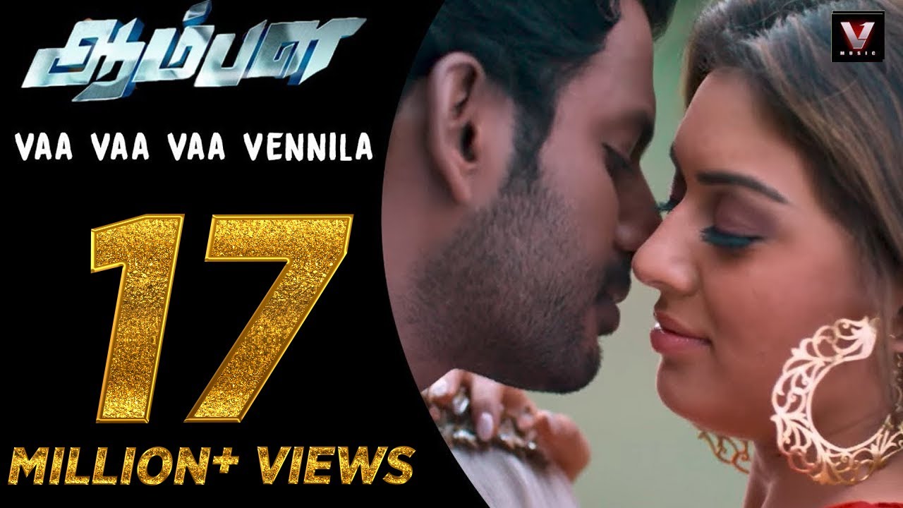 Vaa Vaa Vaa Vennila - Official Video Song | Aambala | Vishal,Hansika | Sundar C | Hiphop Tamizha