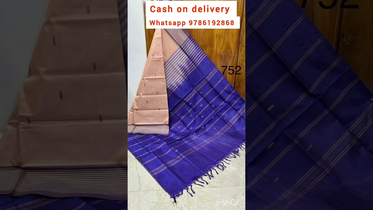 vaalainar pattu sarees 💞 saree without blouse 1100+$💞 whatsapp 9786192868 # Cash On Delivery