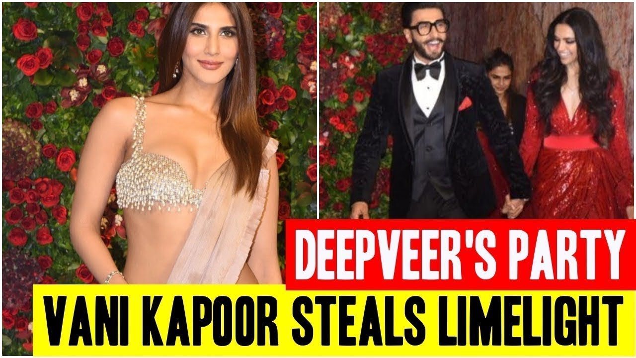 Vaani Kapoor Look Hotest🌶️🌶️and Sexxxy at Deepveer Mumbai Reception