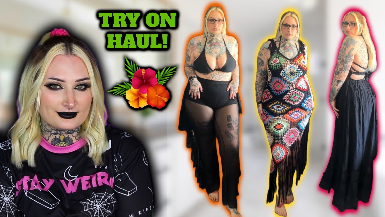 VACATION TRY ON HAUL! 🌴🌺🐠