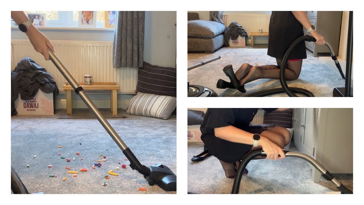 Vacuuming The Lounge With Henry - It’s Hannah Vacuum