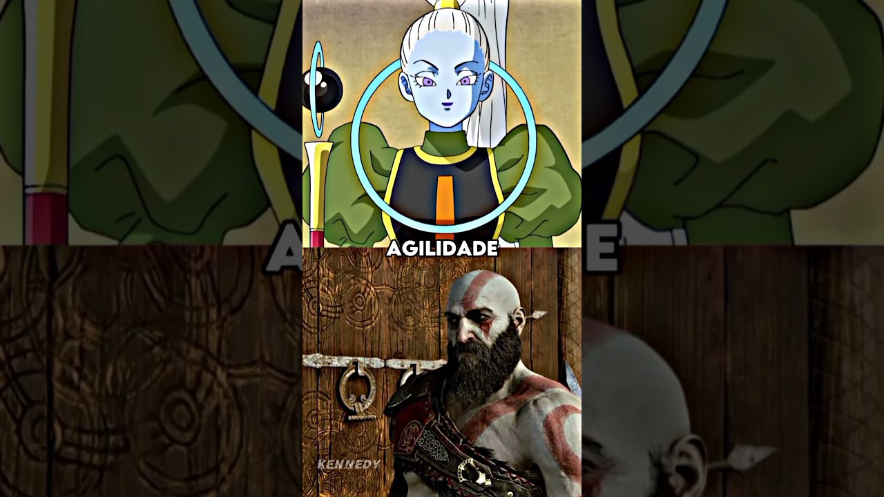 Vados vs Kratos #shorts #godofwar #dragonball