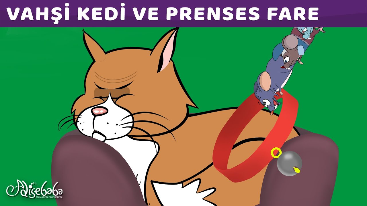 Vahşi Kedi ve Prenses Fare + Zencefilli Kurabiye Adam 2 | Adisebaba Masallar