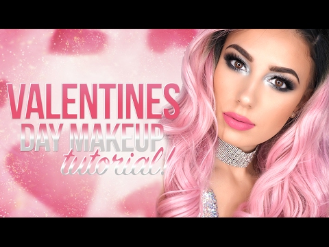Valentines Day Smokey Silver Eye | Maybelline Products | Victoria Lyn Beauty