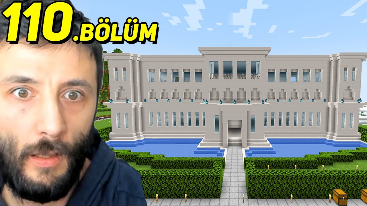 VALİLİK KÖŞKÜ 😳 MİNECRAFT (2023) 110.Bölüm