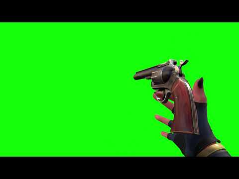 Valorant Neo Frontier Sheriff GREEN SCREEN *4k 60FPS*