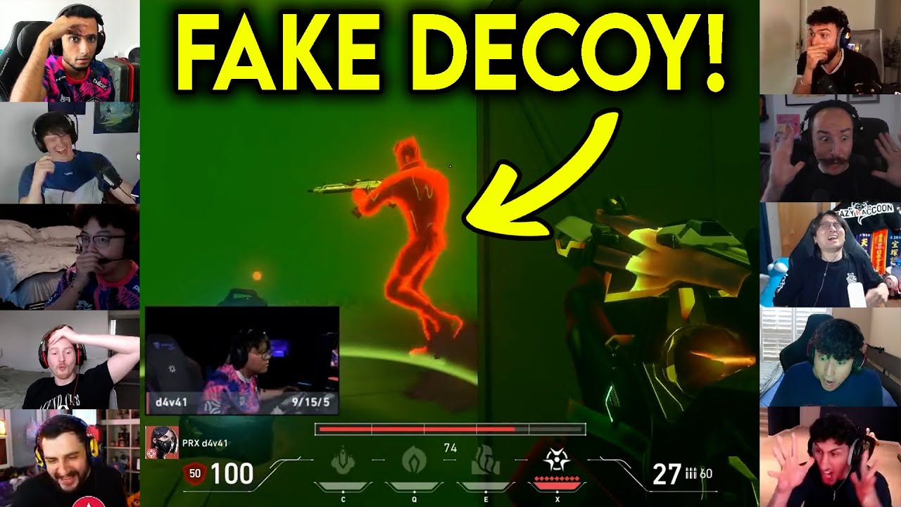 Valorant Streamers Reacts To TL Kamo FAKE DECOY Against PRX In Masters Toronto
